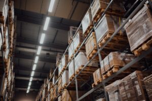Boxes in Mexican factory